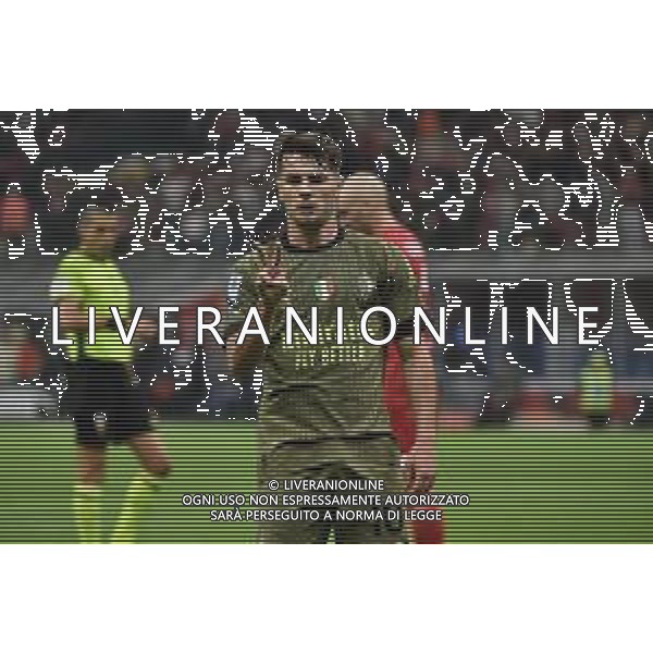 Brahim Diaz (Milan) esulta dopo il gol del 2 a 0 Milan vs Monza Milano 22-10-2022 Stadio Giuseppe Meazza - San Siro Campionato Serie A TIM - 11a giornata foto Roberto Garavaglia/ag. Aldo Liverani sas / AGENZIA ALDO LIVERANI SAS