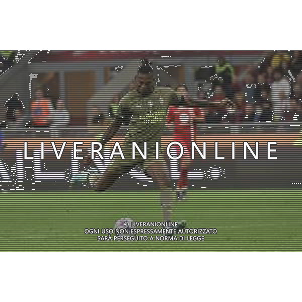 Rafael Leao (Milan) segna il gol del 4 a 1 Milan vs Monza Milano 22-10-2022 Stadio Giuseppe Meazza - San Siro Campionato Serie A TIM - 11a giornata foto Roberto Garavaglia/ag. Aldo Liverani sas / AGENZIA ALDO LIVERANI SAS