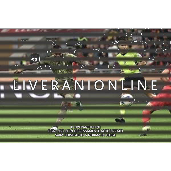 Rafael Leao (Milan) segna il gol del 4 a 1 Milan vs Monza Milano 22-10-2022 Stadio Giuseppe Meazza - San Siro Campionato Serie A TIM - 11a giornata foto Roberto Garavaglia/ag. Aldo Liverani sas / AGENZIA ALDO LIVERANI SAS