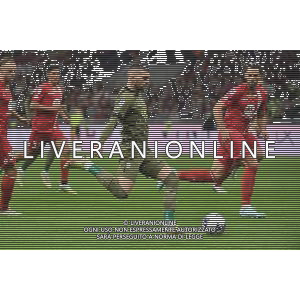 Ante Rebic (Milan) occasione da gol Milan vs Monza Milano 22-10-2022 Stadio Giuseppe Meazza - San Siro Campionato Serie A TIM - 11a giornata foto Roberto Garavaglia/ag. Aldo Liverani sas / AGENZIA ALDO LIVERANI SAS