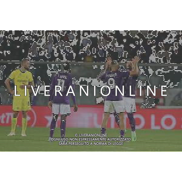 Fiorentina - Inter Campionato di Calcio Serie A TIM 22/10/2022 - nella foto: Esultanza Fiorentina dopo il goal del 3 a 3 di Jovic ©Claudio Zamagni/Agenzia Aldo Liverani s.a.s. / AGENZIA ALDO LIVERANI SAS