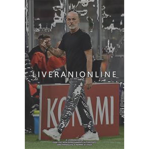Stefano Pioli allenatore Milan Milan vs Monza Milano 22-10-2022 Stadio Giuseppe Meazza - San Siro Campionato Serie A TIM - 11a giornata foto Roberto Garavaglia/ag. Aldo Liverani sas