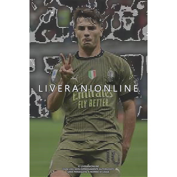 Brahim Diaz (Milan) esulta dopo il gol del 2 a 0 Milan vs Monza Milano 22-10-2022 Stadio Giuseppe Meazza - San Siro Campionato Serie A TIM - 11a giornata foto Roberto Garavaglia/ag. Aldo Liverani sas