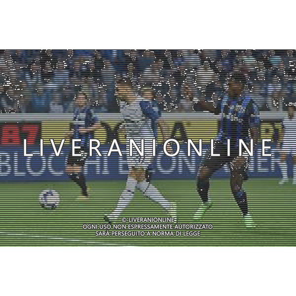 TVRG Mattia Zaccagni (Lazio) segna il gol dell\'1 a 0 Atalanta vs Lazio Bergamo 23-10-2022 Gewiss Stadium - Stadio Atleti Azzurri d\'Italia Campionato Serie A TIM - 11a giornata foto Roberto Garavaglia/ag. Aldo Liverani sas / AGENZIA ALDO LIVERANI SAS