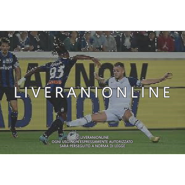 TVRG Brandon Soppy (Atalanta) e Sergej Milinkovic-Savic (Lazio) Atalanta vs Lazio Bergamo 23-10-2022 Gewiss Stadium - Stadio Atleti Azzurri d\'Italia Campionato Serie A TIM - 11a giornata foto Roberto Garavaglia/ag. Aldo Liverani sas / AGENZIA ALDO LIVERANI SAS