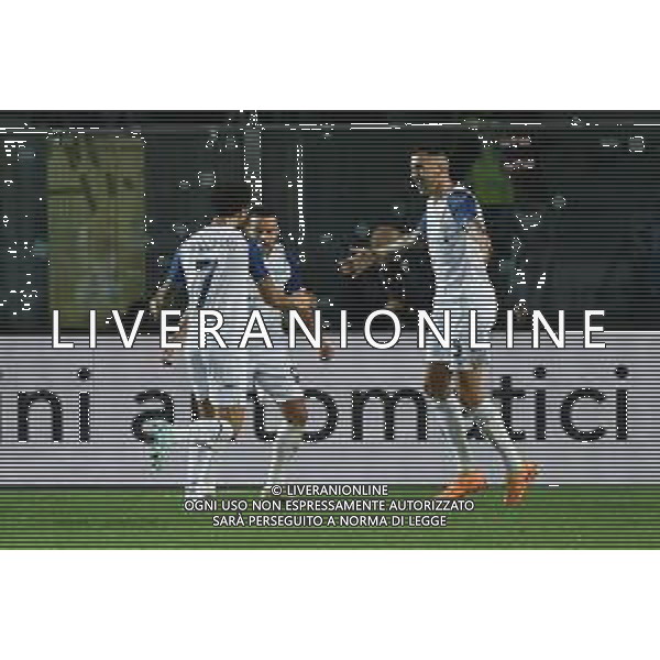 TVRG esultanza Lazio dopo il gol del 2 a 0 Felipe Anderson Pereira Gomes Atalanta vs Lazio Bergamo 23-10-2022 Gewiss Stadium - Stadio Atleti Azzurri d\'Italia Campionato Serie A TIM - 11a giornata foto Roberto Garavaglia/ag. Aldo Liverani sas / AGENZIA ALDO LIVERANI SAS