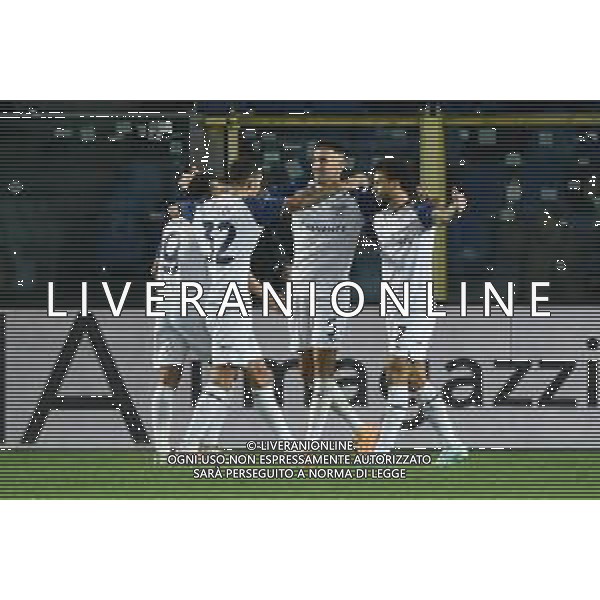 TVRG esultanza Lazio dopo il gol del 2 a 0 Felipe Anderson Pereira Gomes Atalanta vs Lazio Bergamo 23-10-2022 Gewiss Stadium - Stadio Atleti Azzurri d\'Italia Campionato Serie A TIM - 11a giornata foto Roberto Garavaglia/ag. Aldo Liverani sas / AGENZIA ALDO LIVERANI SAS