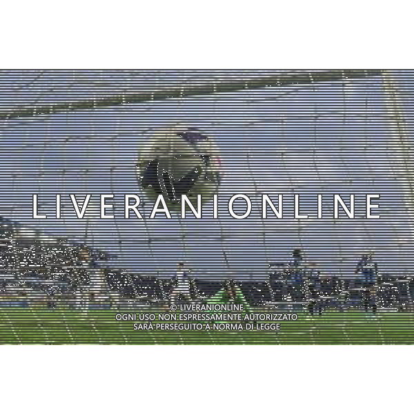 TVRG Mattia Zaccagni (Lazio) segna il gol dell\'1 a 0 Atalanta vs Lazio Bergamo 23-10-2022 Gewiss Stadium - Stadio Atleti Azzurri d\'Italia Campionato Serie A TIM - 11a giornata foto Roberto Garavaglia/ag. Aldo Liverani sas / AGENZIA ALDO LIVERANI SAS