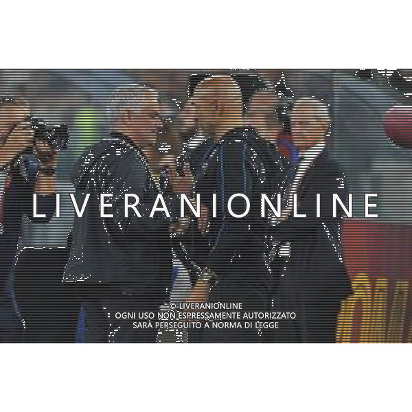 Roma vs Napoli Campionato Serie A TIM - 11 Giornata Stadio Olimpico - Roma 23-10-2022 nella foto jose\' Mourinho e Spalletti luciano ©Federico Gaetano / AGENZIA ALDO LIVERANI SAS