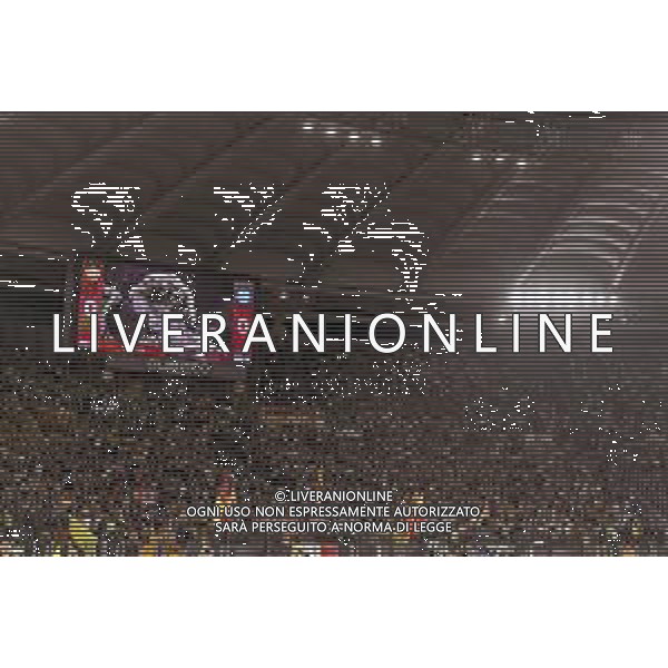 Roma vs Napoli Campionato Serie A TIM - 11 Giornata Stadio Olimpico - Roma 23-10-2022 nella foto il tabellone luminoso in ricordo di francesco valdiserri travolto e ucciso a 18 anni ©Federico Gaetano / AGENZIA ALDO LIVERANI SAS