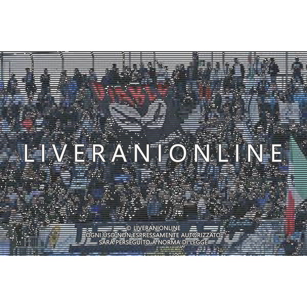 TVRG tifosi Lazio Atalanta vs Lazio Bergamo 23-10-2022 Gewiss Stadium - Stadio Atleti Azzurri d\'Italia Campionato Serie A TIM - 11a giornata foto Roberto Garavaglia/ag. Aldo Liverani sas/ AGENZIA ALDO LIVERANI SAS