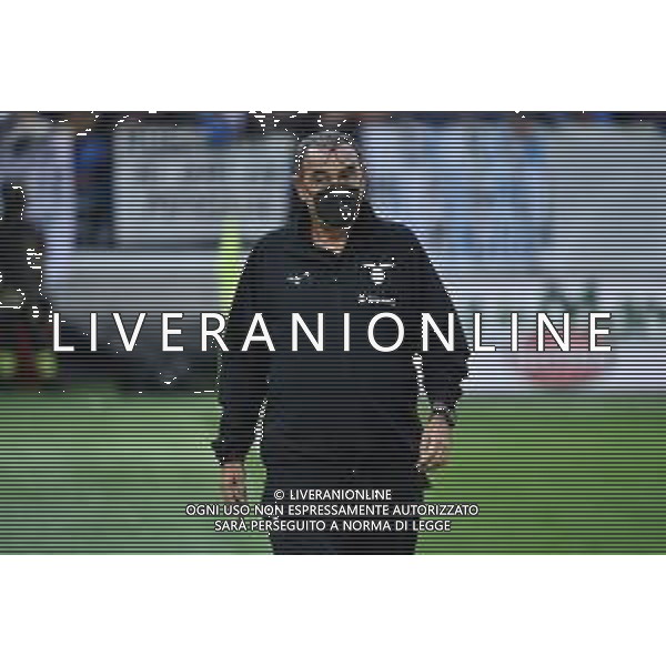 TVRG Maurizio Sarri allenatore Lazio Atalanta vs Lazio Bergamo 23-10-2022 Gewiss Stadium - Stadio Atleti Azzurri d\'Italia Campionato Serie A TIM - 11a giornata foto Roberto Garavaglia/ag. Aldo Liverani sas/ AGENZIA ALDO LIVERANI SAS
