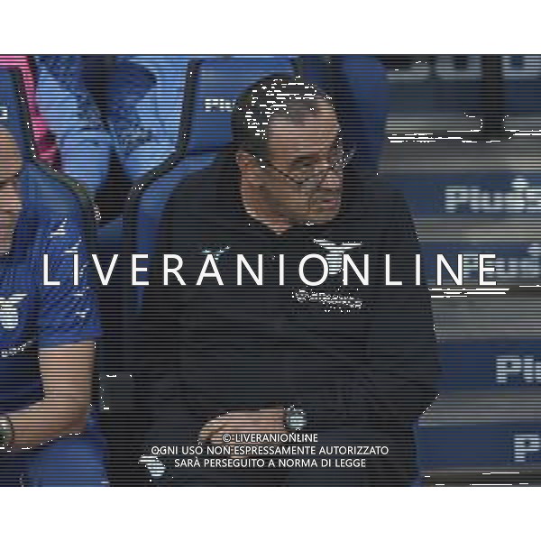 TVRG Maurizio Sarri allenatore Lazio Atalanta vs Lazio Bergamo 23-10-2022 Gewiss Stadium - Stadio Atleti Azzurri d\'Italia Campionato Serie A TIM - 11a giornata foto Roberto Garavaglia/ag. Aldo Liverani sas/ AGENZIA ALDO LIVERANI SAS