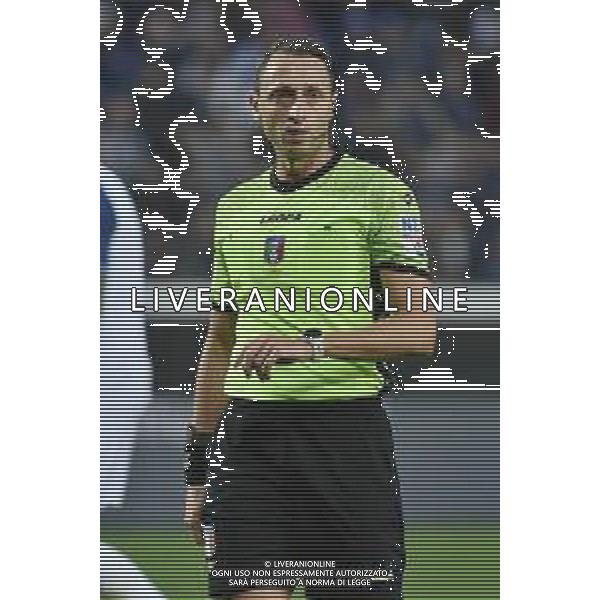 TVRG l\'arbitro Rosario Abisso di Palermo Atalanta vs Lazio Bergamo 23-10-2022 Gewiss Stadium - Stadio Atleti Azzurri d\'Italia Campionato Serie A TIM - 11a giornata foto Roberto Garavaglia/ag. Aldo Liverani sas/ AGENZIA ALDO LIVERANI SAS