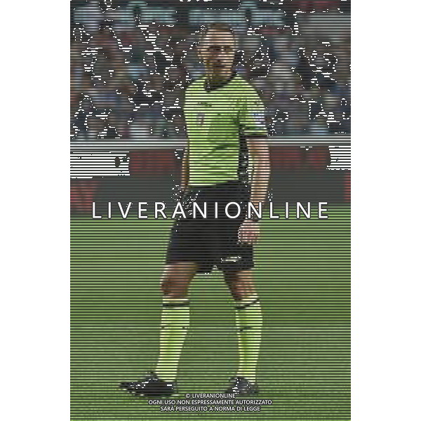 TVRG l\'arbitro Rosario Abisso di Palermo Atalanta vs Lazio Bergamo 23-10-2022 Gewiss Stadium - Stadio Atleti Azzurri d\'Italia Campionato Serie A TIM - 11a giornata foto Roberto Garavaglia/ag. Aldo Liverani sas/ AGENZIA ALDO LIVERANI SAS