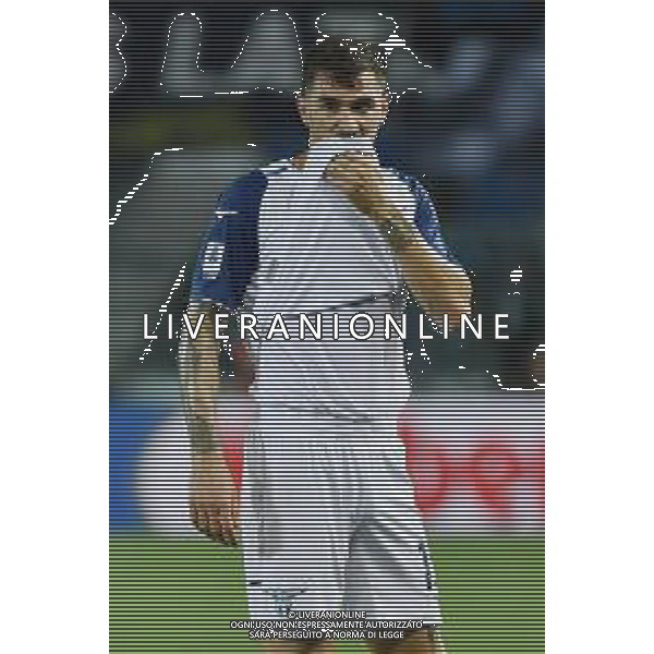 TVRG Alessio Romagnoli (Lazio) Atalanta vs Lazio Bergamo 23-10-2022 Gewiss Stadium - Stadio Atleti Azzurri d\'Italia Campionato Serie A TIM - 11a giornata foto Roberto Garavaglia/ag. Aldo Liverani sas/ AGENZIA ALDO LIVERANI SAS