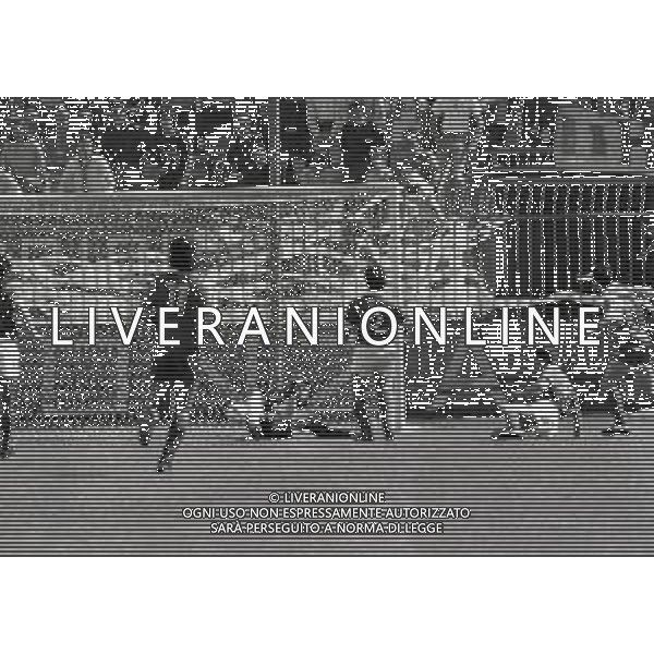 14-05-1989 MONZA CAMPIONATO DI CALCIO SERIE B MONZA-AVELLINO 3-1 NELLA FOTO GOAL MONZA AG ALDO LIVERANI SAS