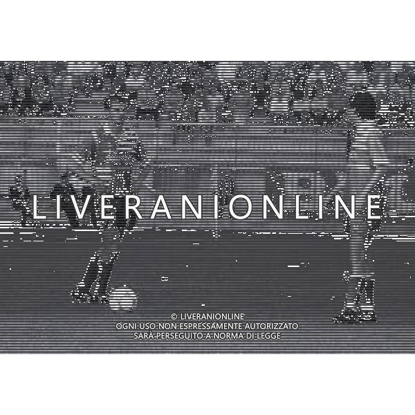 16-10-1988 MONZA CAMPIONATO DI CALCIO SERIE B MONZA-BRESCIA 2-0 NELLA FOTO FRANCESCO ZANONCELLI AG ALDO LIVERANI SAS