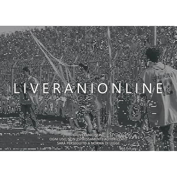 16-10-1988 MONZA CAMPIONATO DI CALCIO SERIE B MONZA-BRESCIA 2-0 NELLA FOTO ESULTANZA GIOVANNI STROPPA AG ALDO LIVERANI SAS