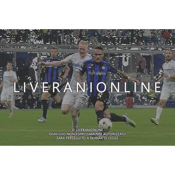 Fc Internazionale-Viktoria Plen, Uefa Champions League 2022--2023 26 October 2022 at Stadio Giuseppe Meazza in Milan, Italy In pic: Lautaro Martinez and Lukáš Hejda FOTO ANDREA ROSITO-AG ALDO LIVERANI SAS