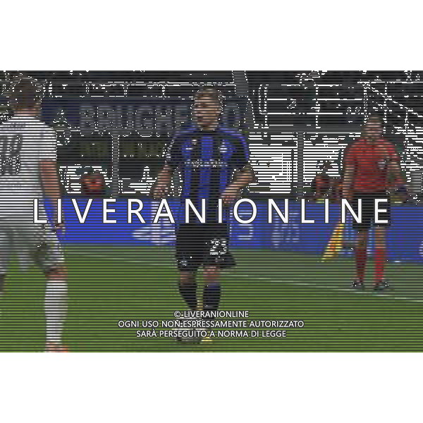 Fc Internazionale-Viktoria Plen, Uefa Champions League 2022--2023 26 October 2022 at Stadio Giuseppe Meazza in Milan, Italy In pic: Niccolò Barella FOTO ANDREA ROSITO-AG ALDO LIVERANI SAS