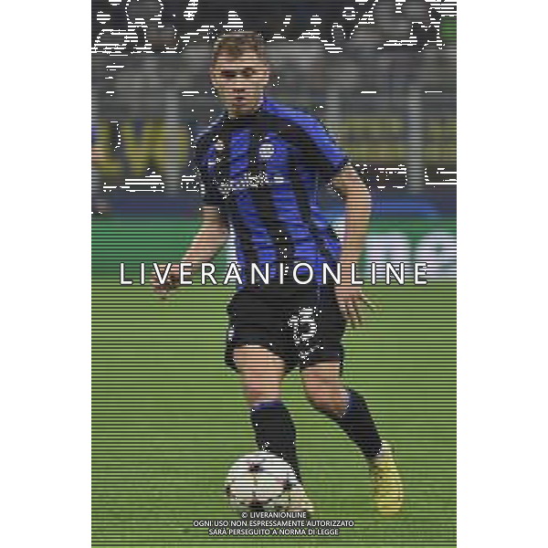 Nicolo\' Barella (Inter) Inter vs Viktoria Plzen Milano 26-10-2022 Stadio Giuseppe Meazza - San Siro UEFA Champions League fase a gironi gruppo C - 5a giornata foto Roberto Garavaglia/ag. Aldo Liverani sas /AGENZIA ALDO LIVERANI SAS