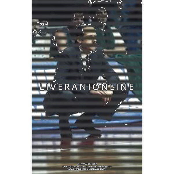 RETROSPETTIVA RICCARDO SALES ALLENATORE BASKET NELLA FOTO RICCARDO SALES AG ALDO LIVERANI SAS
