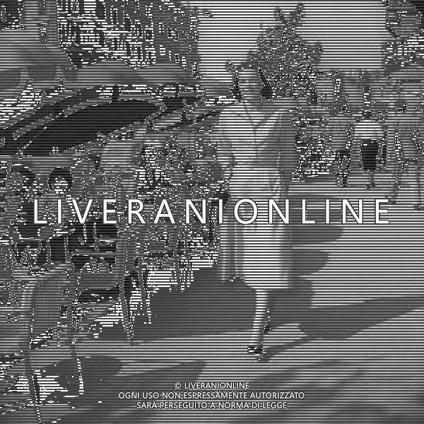 Kerima, pseudonimo di Miriam Charriére, è un\'attrice francese nellgli anni 1950-1955 a Roma AG ALDO LIVERANI SAS