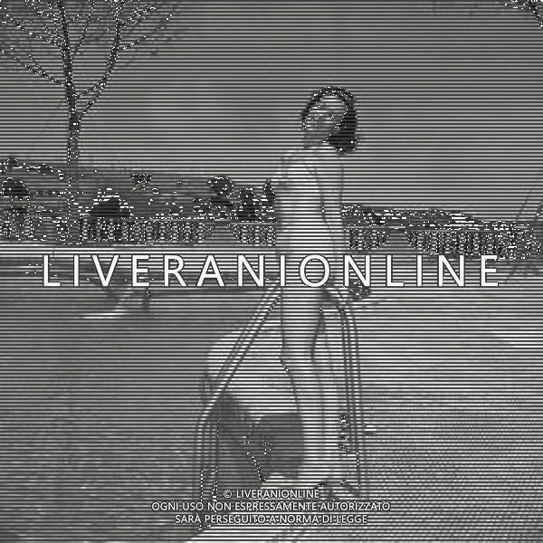 Kerima, pseudonimo di Miriam Charriére, è un\'attrice francese nellgli anni 1950-1955 a Roma AG ALDO LIVERANI SAS