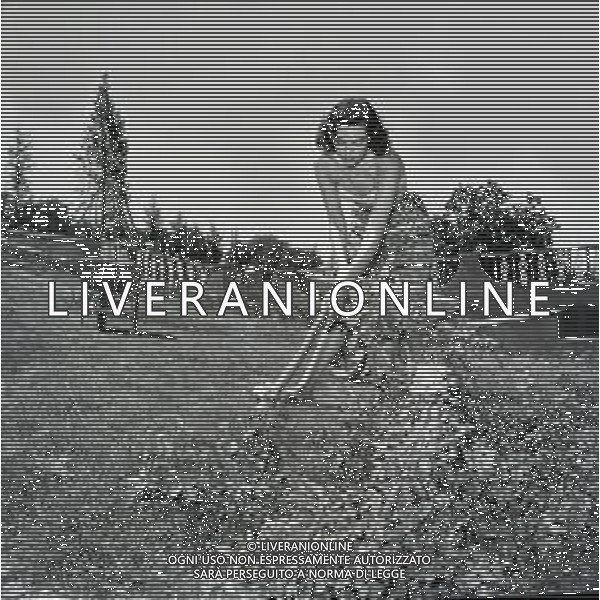 Kerima, pseudonimo di Miriam Charriére, è un\'attrice francese nellgli anni 1950-1955 a Roma AG ALDO LIVERANI SAS