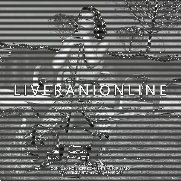 Kerima, pseudonimo di Miriam Charriére, è un\'attrice francese nellgli anni 1950-1955 a Roma AG ALDO LIVERANI SAS