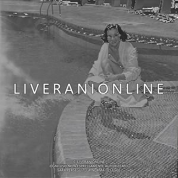 Kerima, pseudonimo di Miriam Charriére, è un\'attrice francese nellgli anni 1950-1955 a Roma AG ALDO LIVERANI SAS