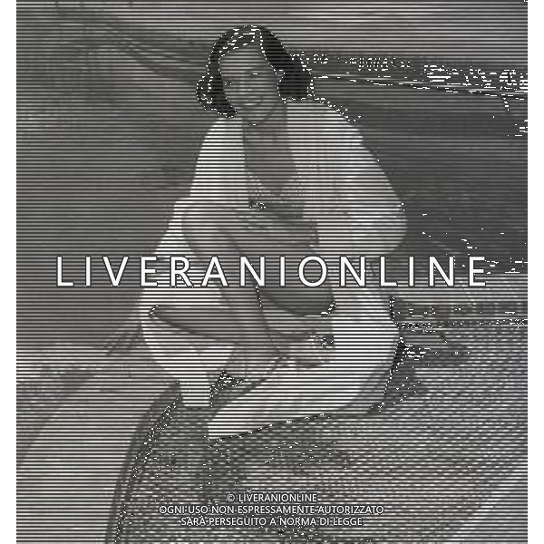 Kerima, pseudonimo di Miriam Charriére, è un\'attrice francese nellgli anni 1950-1955 a Roma AG ALDO LIVERANI SAS