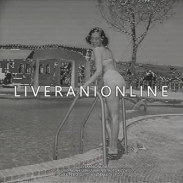 Kerima, pseudonimo di Miriam Charriére, è un\'attrice francese nellgli anni 1950-1955 a Roma AG ALDO LIVERANI SAS