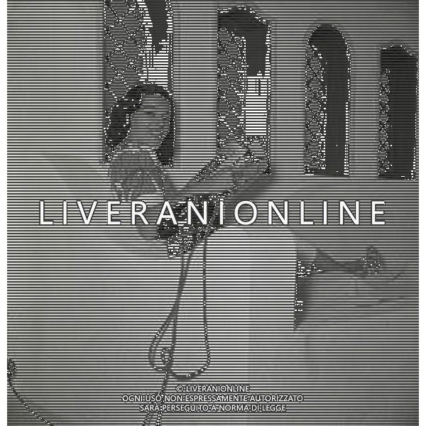 Kerima, pseudonimo di Miriam Charriére, è un\'attrice francese nellgli anni 1950-1955 a Roma AG ALDO LIVERANI SAS