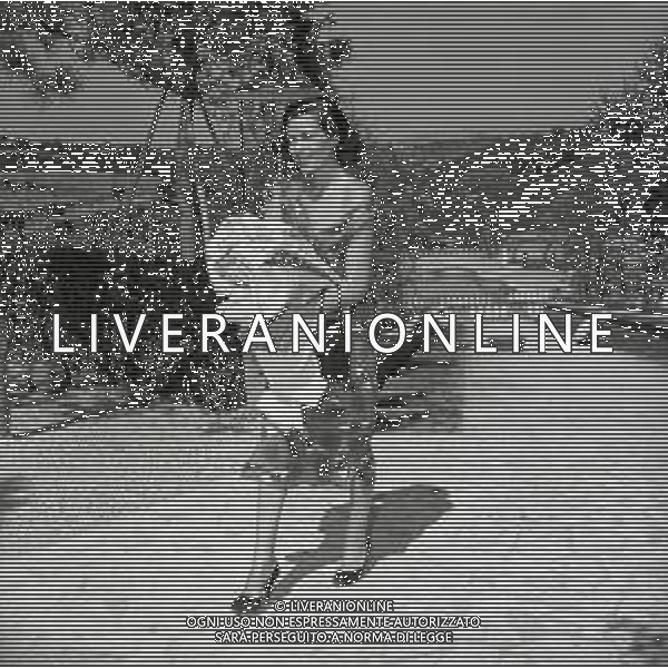 Kerima, pseudonimo di Miriam Charriére, è un\'attrice francese nellgli anni 1950-1955 a Roma AG ALDO LIVERANI SAS