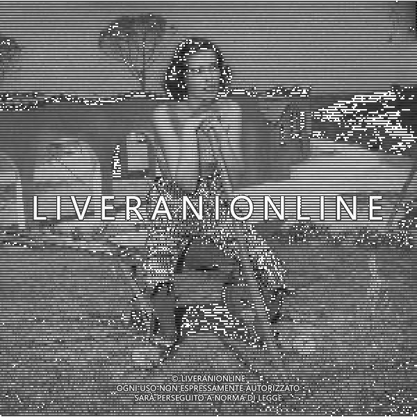 Kerima, pseudonimo di Miriam Charriére, è un\'attrice francese nellgli anni 1950-1955 a Roma AG ALDO LIVERANI SAS