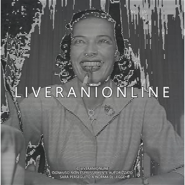 Kerima, pseudonimo di Miriam Charriére, è un\'attrice francese nellgli anni 1950-1955 a Roma AG ALDO LIVERANI SAS