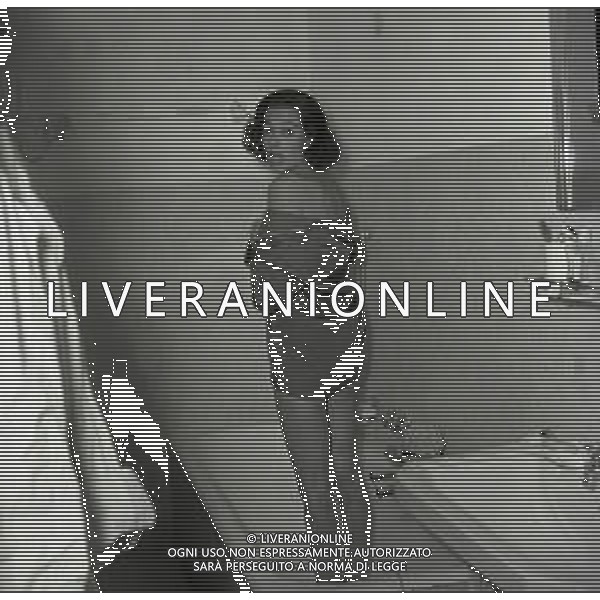 Kerima, pseudonimo di Miriam Charriére, è un\'attrice francese nellgli anni 1950-1955 a Roma AG ALDO LIVERANI SAS