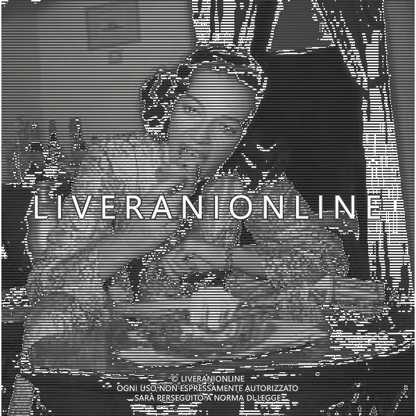Kerima, pseudonimo di Miriam Charriére, è un\'attrice francese nellgli anni 1950-1955 a Roma AG ALDO LIVERANI SAS
