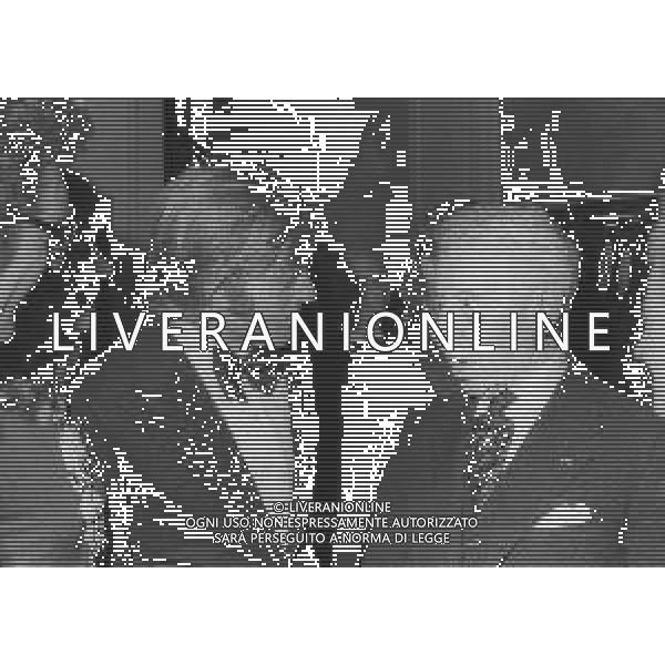 RETROSPETTIVA ARTHUR RUBINSTEIN PIANISTA NELLA FOTO ARTHUR RUBINSTEIN A CANNES NELL\'ANNO 1972 E ROBERT REDFORD AG ALDO LIVERANI SAS