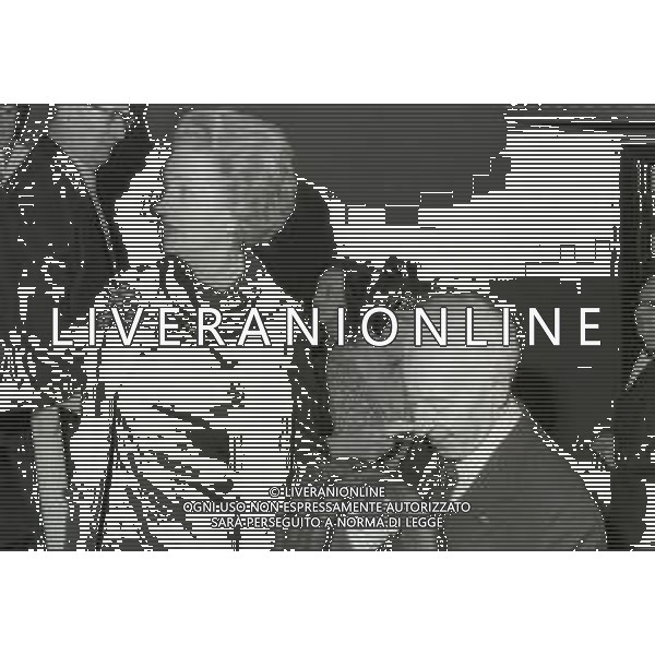 RETROSPETTIVA ARTHUR RUBINSTEIN PIANISTA NELLA FOTO ARTHUR RUBINSTEIN A CANNES NELL\'ANNO 1972 AG ALDO LIVERANI SAS