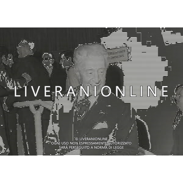 RETROSPETTIVA ARTHUR RUBINSTEIN PIANISTA NELLA FOTO ARTHUR RUBINSTEIN A CANNES NELL\'ANNO 1972 AG ALDO LIVERANI SAS