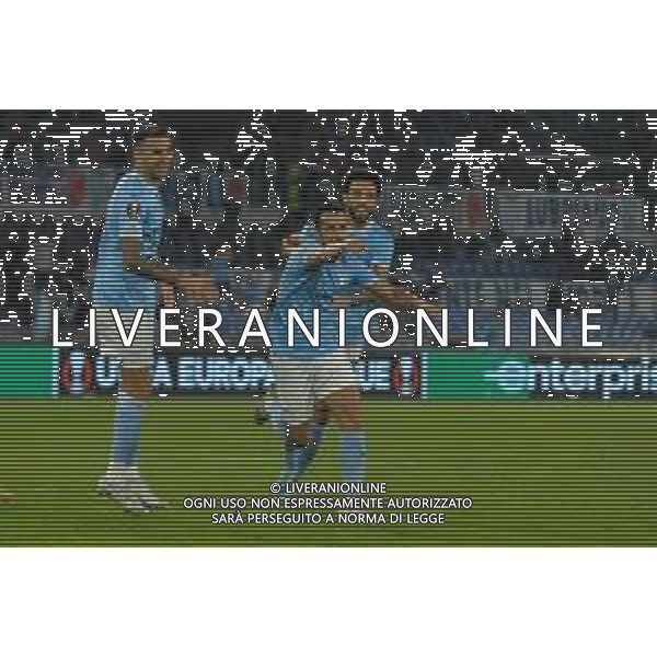 Lazio vs Midtjylland Europa League - 5 Giornata Stadio Olimpico - Roma 27-10-2022 nella foto Esultanza dopo il gol di Pedro ©Federico Gaetano/AGENZIA ALDO LIVERANI SAS