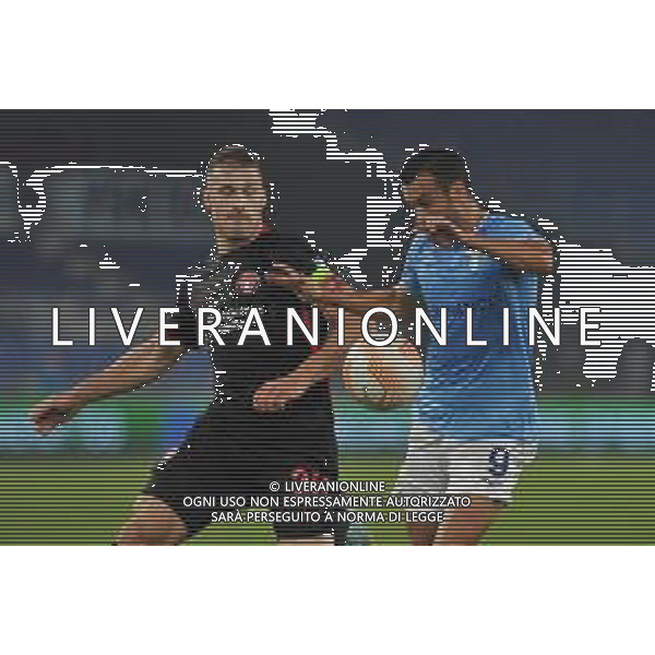 Lazio vs Midtjylland Europa League - 5 Giornata Stadio Olimpico - Roma 27-10-2022 nella foto Sviatchenko e Felipe Anderson ©Federico Gaetano/AGENZIA ALDO LIVERANI SAS