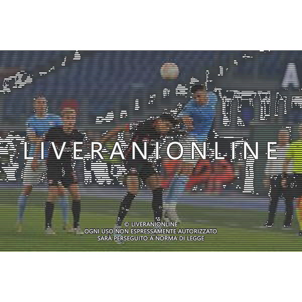 Lazio vs Midtjylland Europa League - 5 Giornata Stadio Olimpico - Roma 27-10-2022 nella foto Vecino e Paulinho ©Federico Gaetano/AGENZIA ALDO LIVERANI SAS