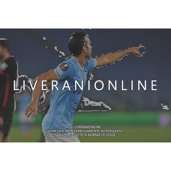 Lazio vs Midtjylland Europa League - 5 Giornata Stadio Olimpico - Roma 27-10-2022 nella foto Esultanza Pedro ©Federico Gaetano/AGENZIA ALDO LIVERANI SAS