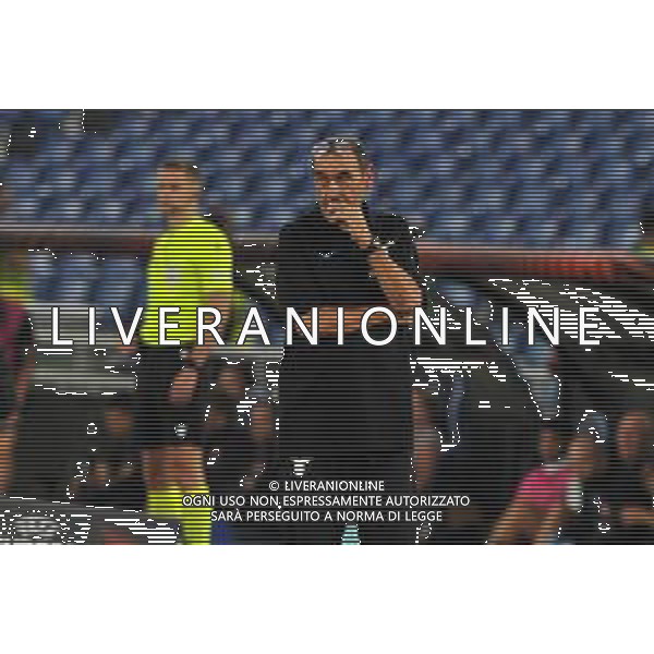 Lazio vs Midtjylland Europa League - 5 Giornata Stadio Olimpico - Roma 27-10-2022 nella foto Maurizio Sarri ©Federico Gaetano/AGENZIA ALDO LIVERANI SAS