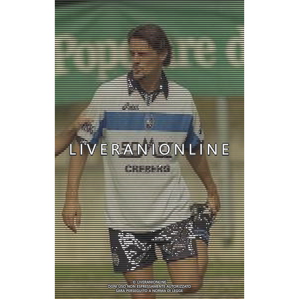 03-08-1999 ALZANO LOMBARDO-AMICHEVOLE ALZANO-ATALANTA NELLA FOTO LJUBISA DUNDERSKI AG ALDO LIVERANI SAS