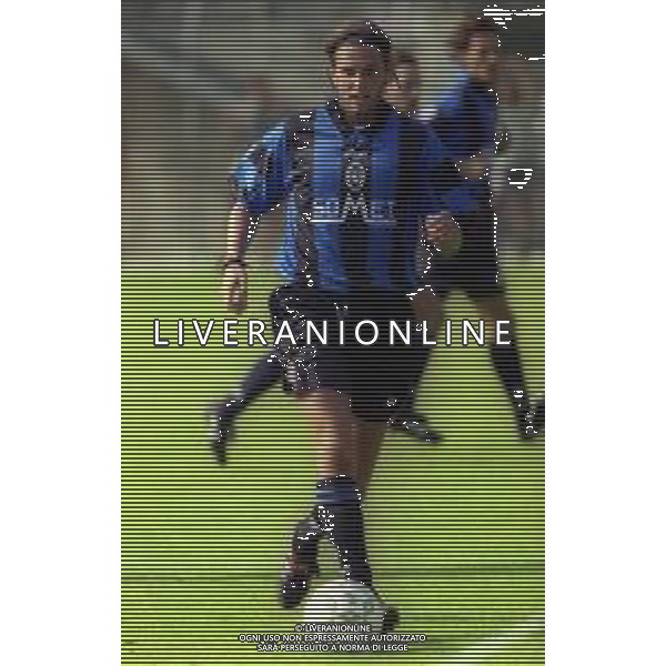 03-08-1999 ALZANO LOMBARDO-AMICHEVOLE ALZANO-ATALANTA NELLA FOTO CRISTIANO DONI AG ALDO LIVERANI SAS